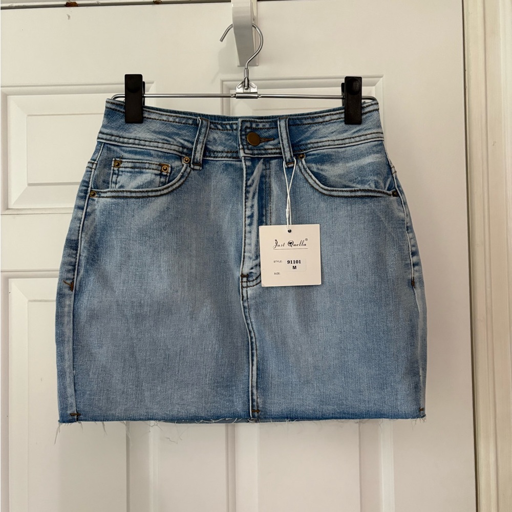 Denim Blue Skirt